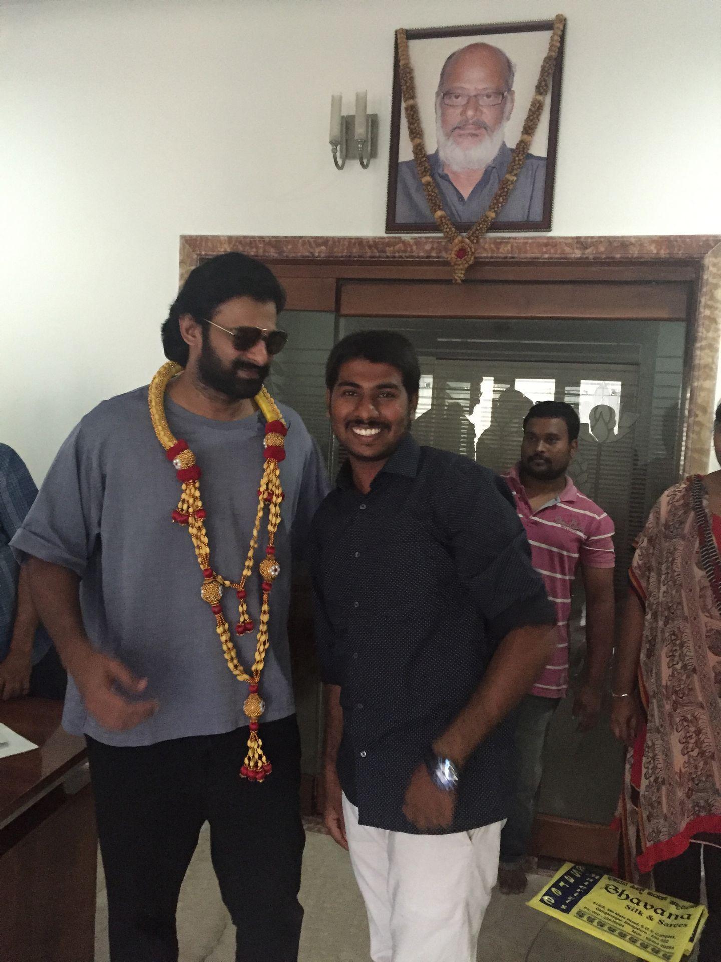 Prabhas with his Karnataka Fans Meet Photos