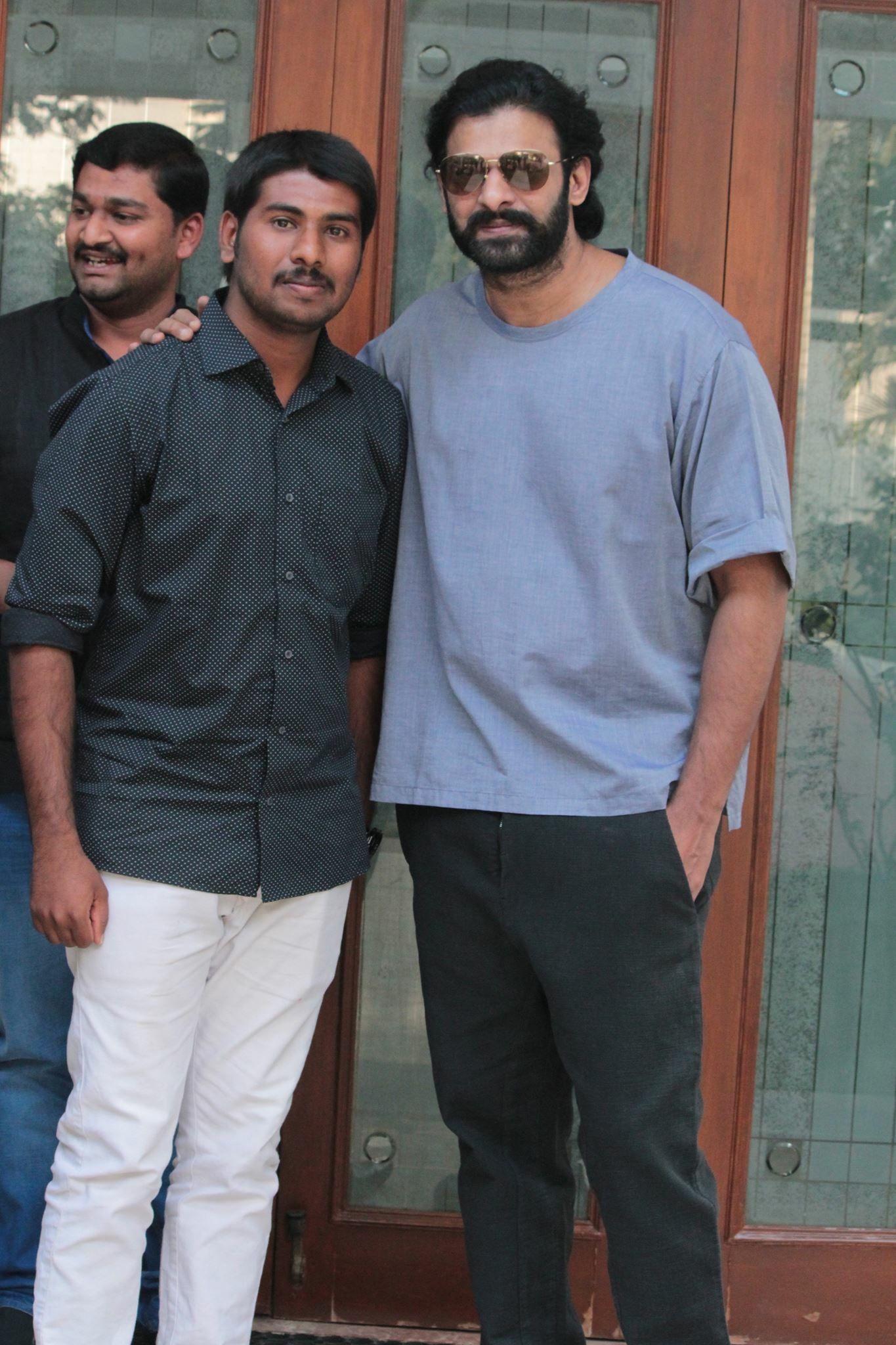 Prabhas with his Karnataka Fans Meet Photos