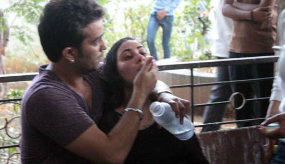 Pratyusha Banerjee Funeral Photos