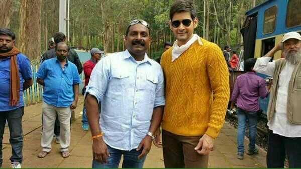 Prince Mahesh Babu Spotted at Brahmotsavam Location stills