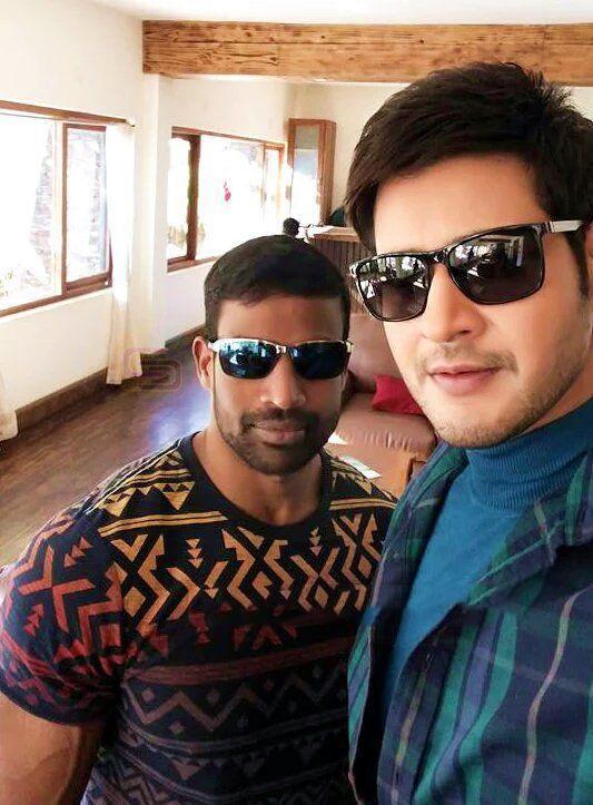 Prince Mahesh Babu Spotted at Brahmotsavam Location stills