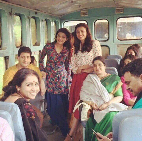 Prince Mahesh Babu Spotted at Brahmotsavam Location stills