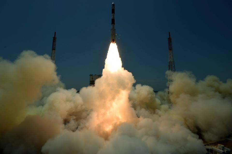 PSLV-C33/IRNSS-1G Mission Launch Photos