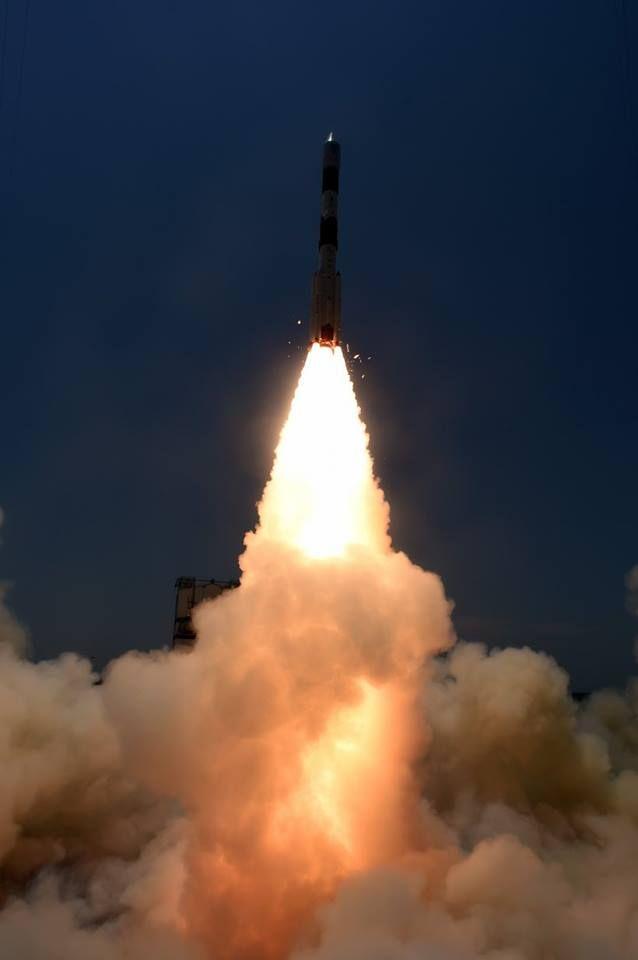 PSLV-C33/IRNSS-1G Mission Launch Photos