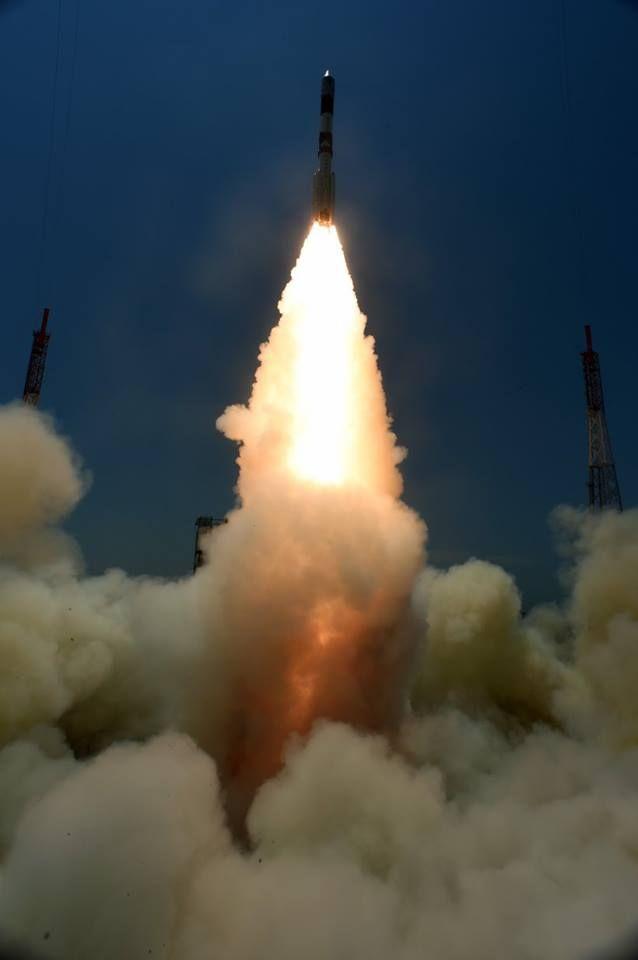 PSLV-C33/IRNSS-1G Mission Launch Photos