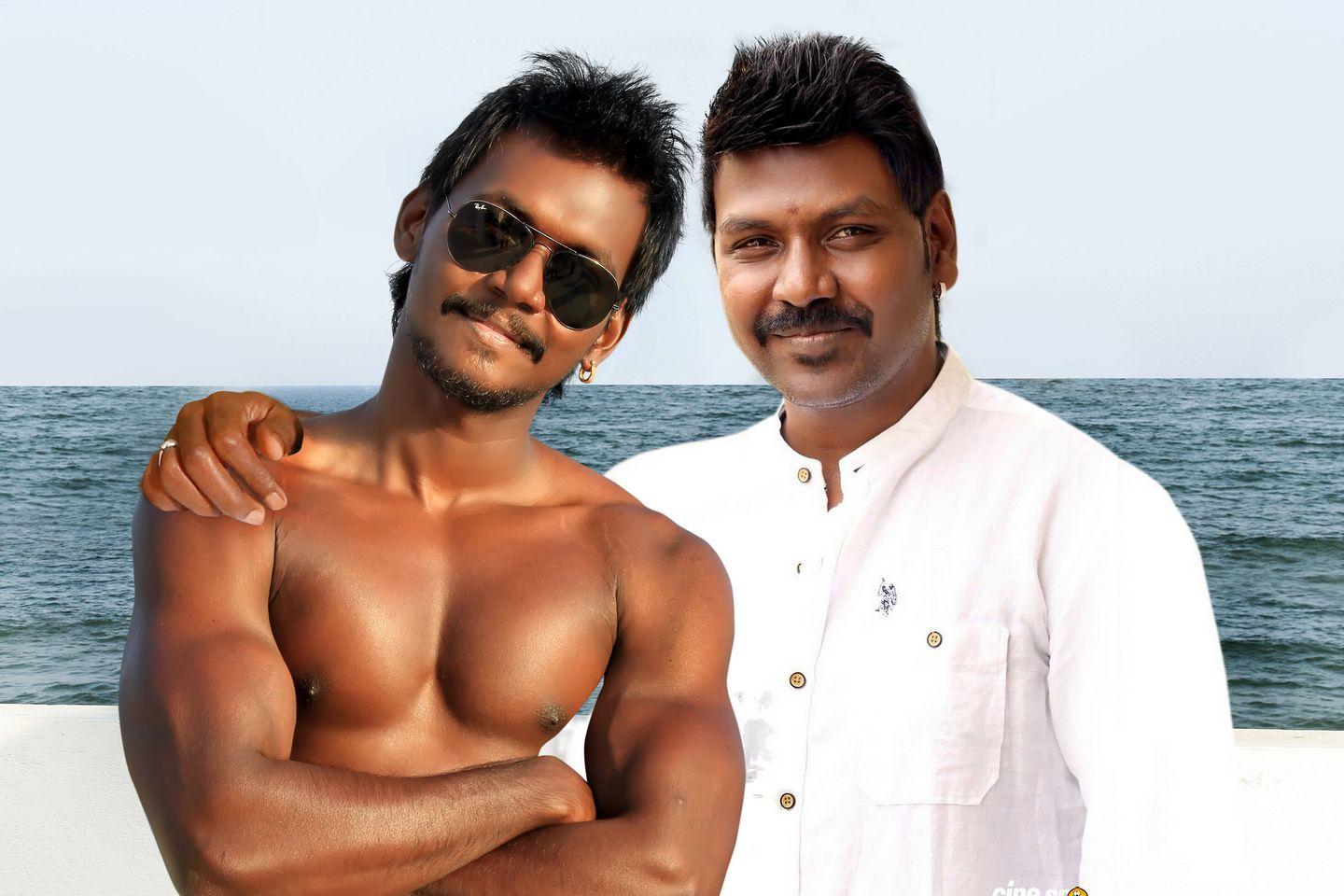 Raghava Lawrence Brother Six Pack Photos