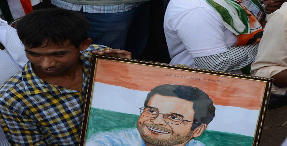 Rahul Gandhi Raithu Bharosa Yatra Photos