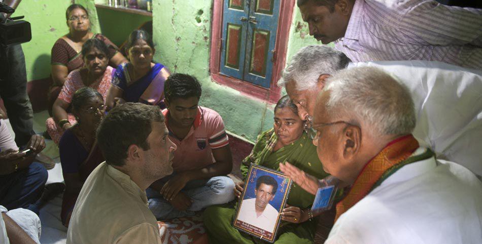 Rahul Gandhi Raithu Bharosa Yatra Photos