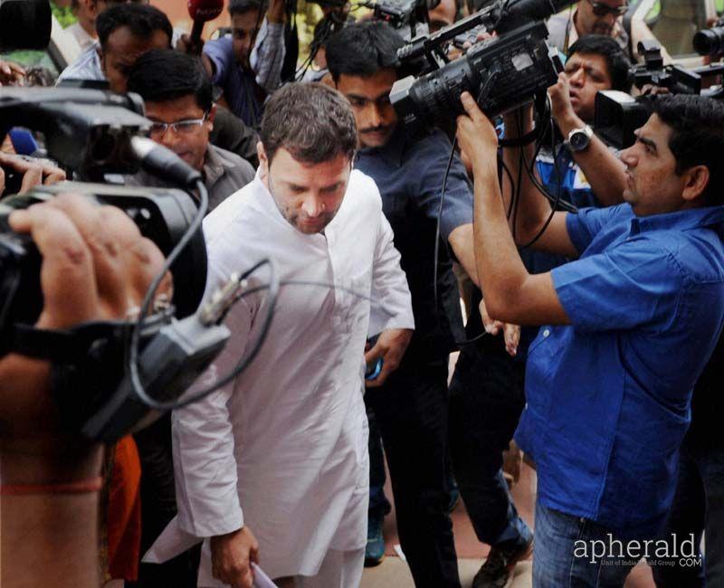 Rahul Gandhi tears into PM Narendra Modi in Parliament