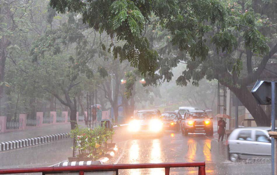Rain Lashes Tirumala Tirupati Pics