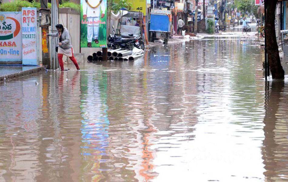 rainfall in hyderabad photos