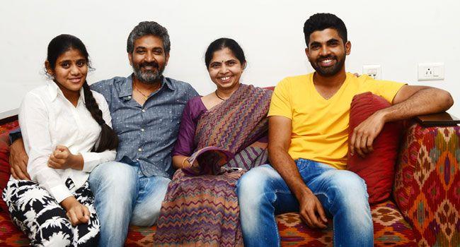 Rajamouli Family Rare Photos