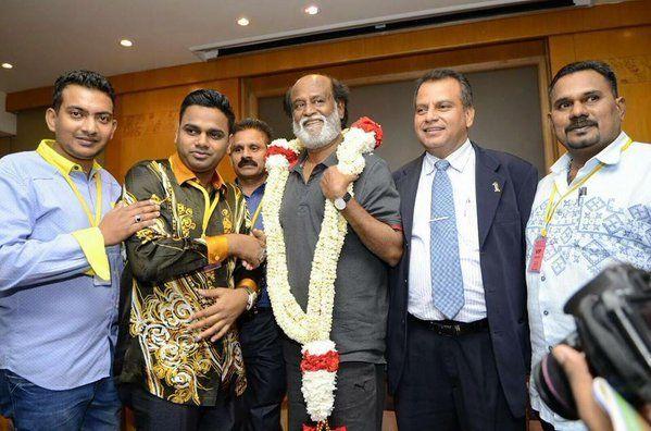 Rajinikanth with Malaysian Fans Photos