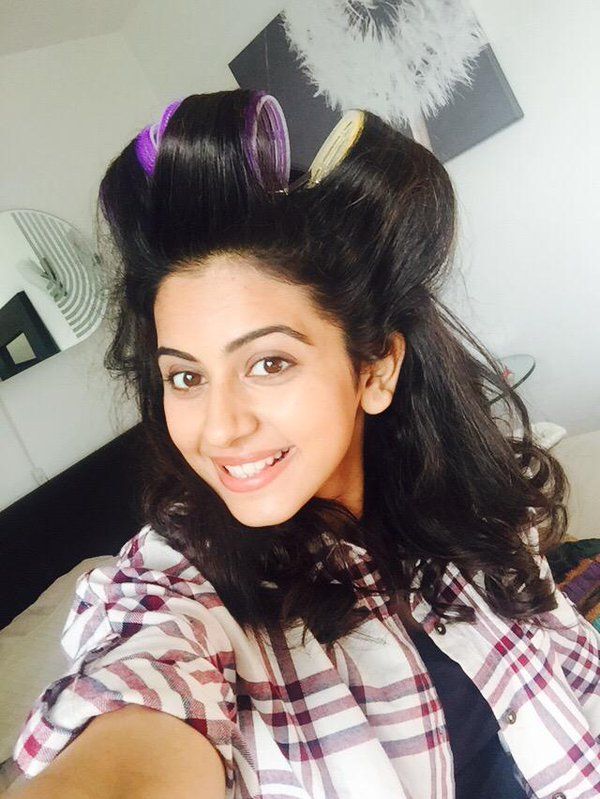 Rakul Preet Singh on the sets of Nannaku Prematho