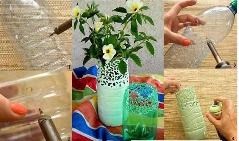 Rare and unseened creativity of plastic items