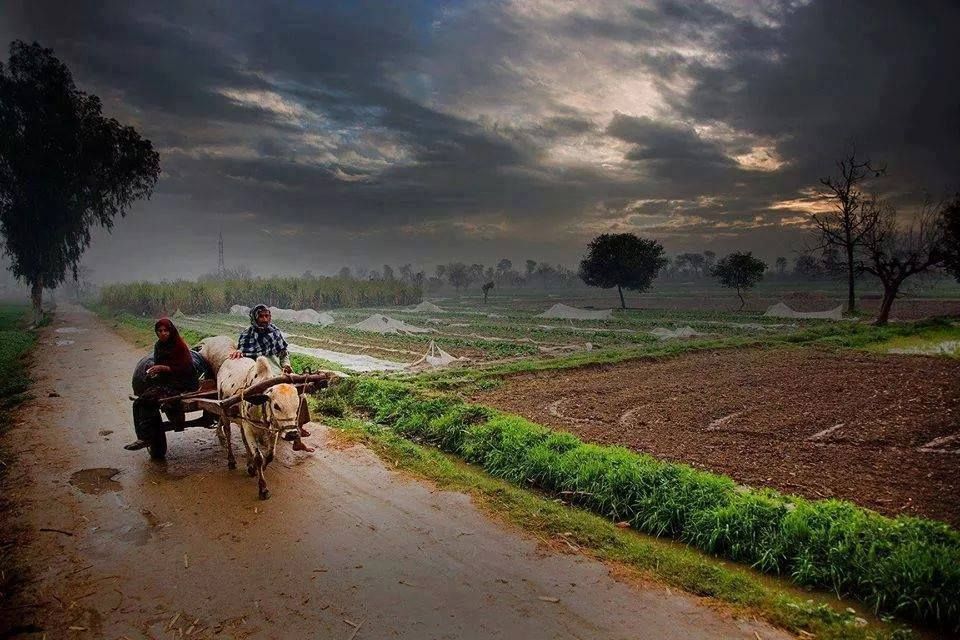 Rare images of rural Village