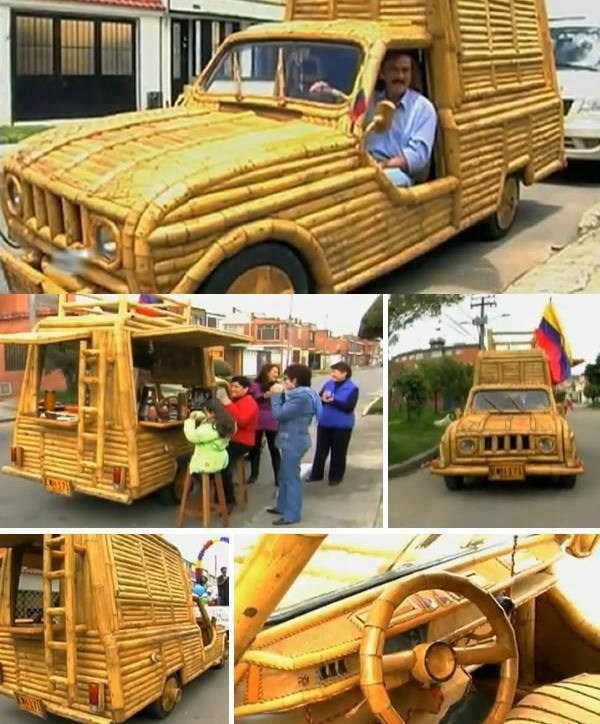 Rare Photos of wooden maid Vehicles