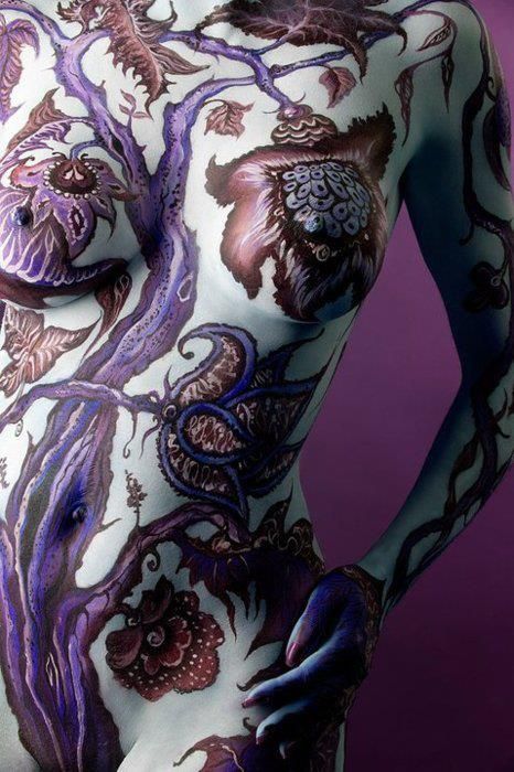 Rare Unseened body paint photos