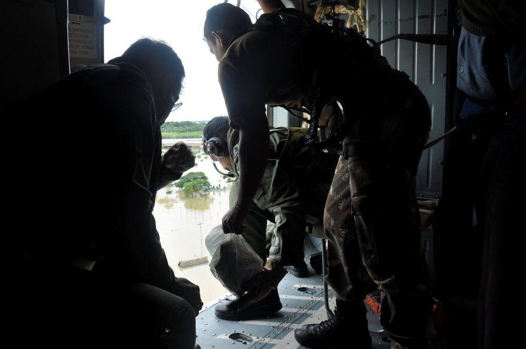 Rescue And Relief Work By Indian Army In Tamilnadu