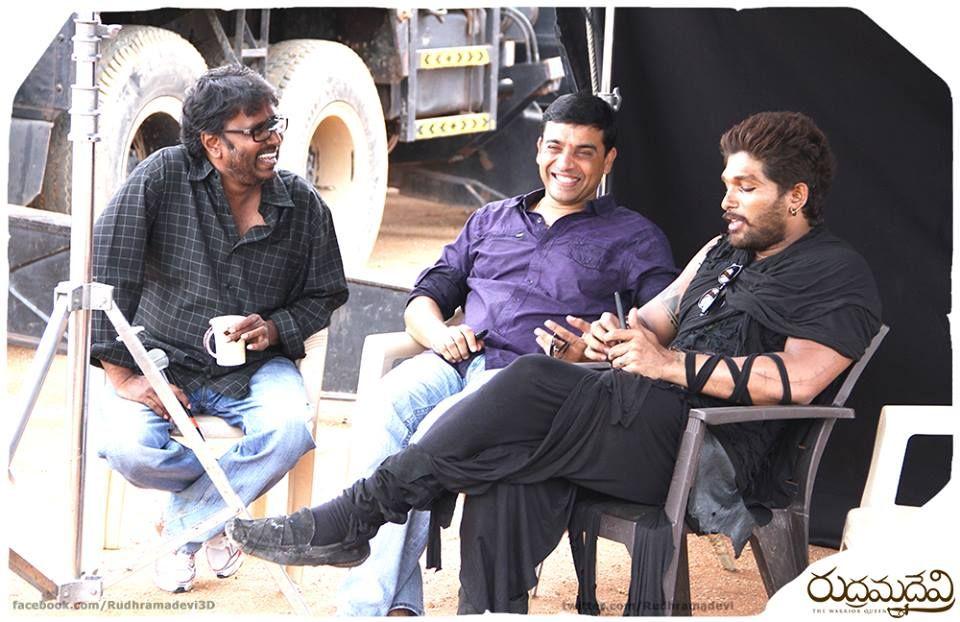Rudramadevi Latest Working Stills