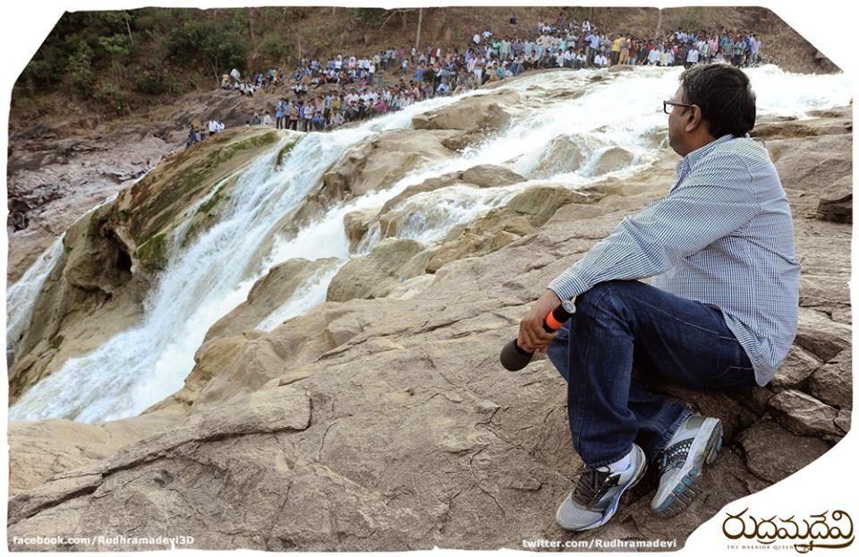 Rudramadevi Latest Working Stills