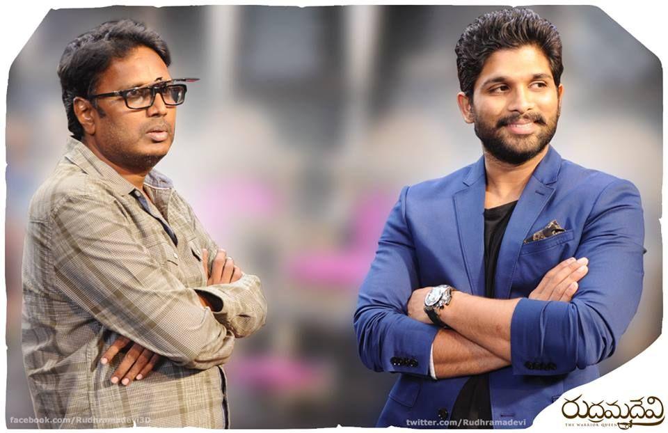 Rudramadevi Latest Working Stills