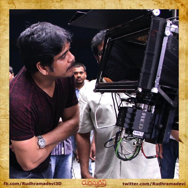 Rudramadevi Latest Working Stills