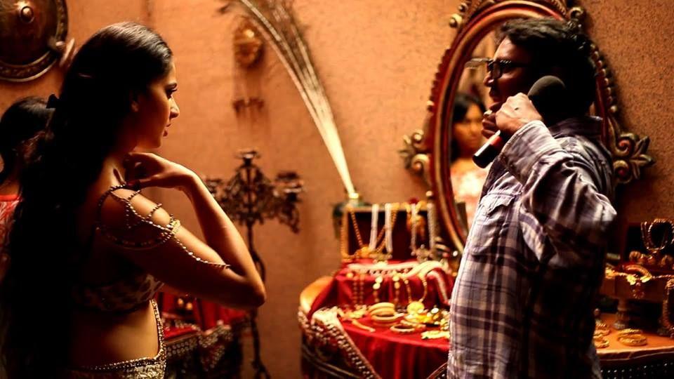 Rudramadevi Latest Working Stills