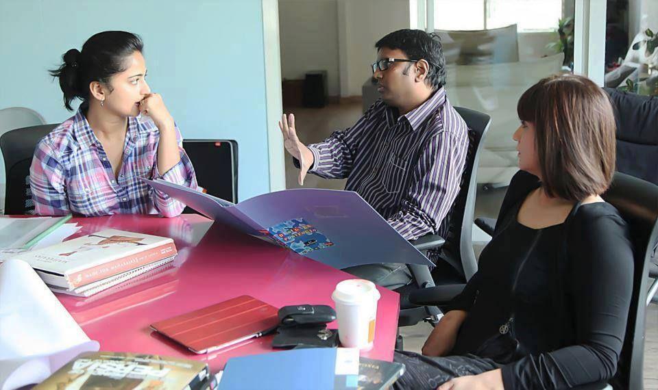 Rudramadevi Latest Working Stills