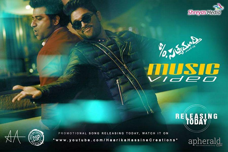 S/O Sathyamurthy Music Video Released Posters