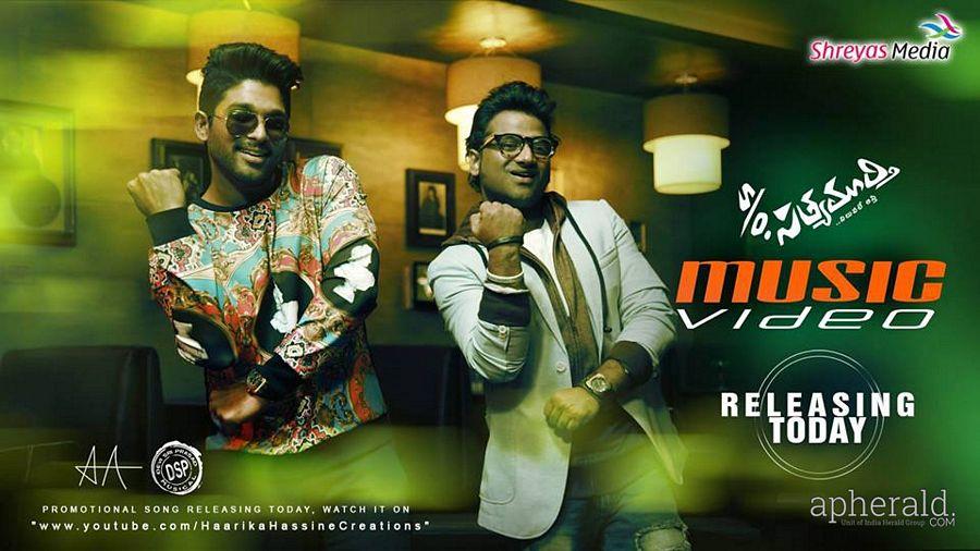 S/O Sathyamurthy Music Video Released Posters