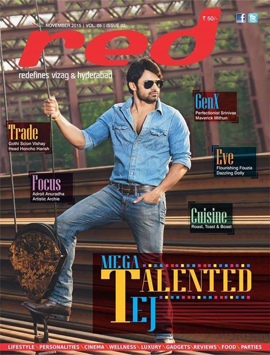 Sai Dharam Tej On The Red Magazine Cover This Month