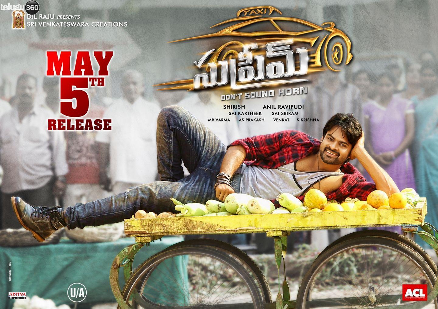 Sai Dharam Tej Supreme Movie Wallpapers