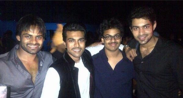 Rare Pics of Sai Dharam Tej