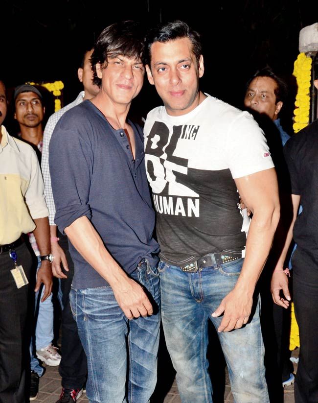 Salman Khan and Shah Rukh Khan Unseen Photos