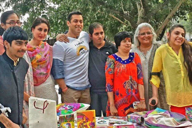Salman Khan with Fans Unseen Pics