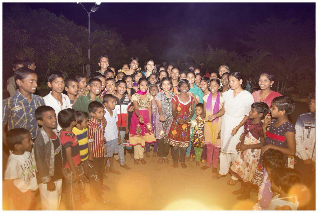 Samantha & Team Pratyusha Org Celebrates Diwali Photos