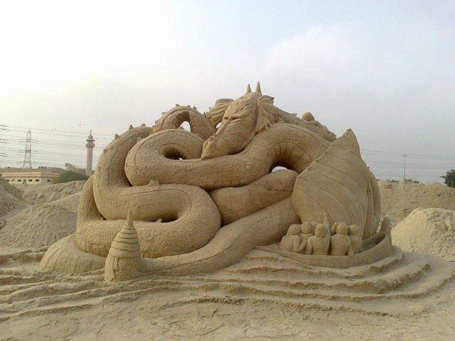 Sandtastic Sand Sculptures Photos