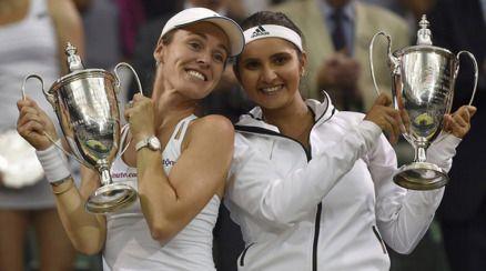 sania mirza wimbledon champion photos