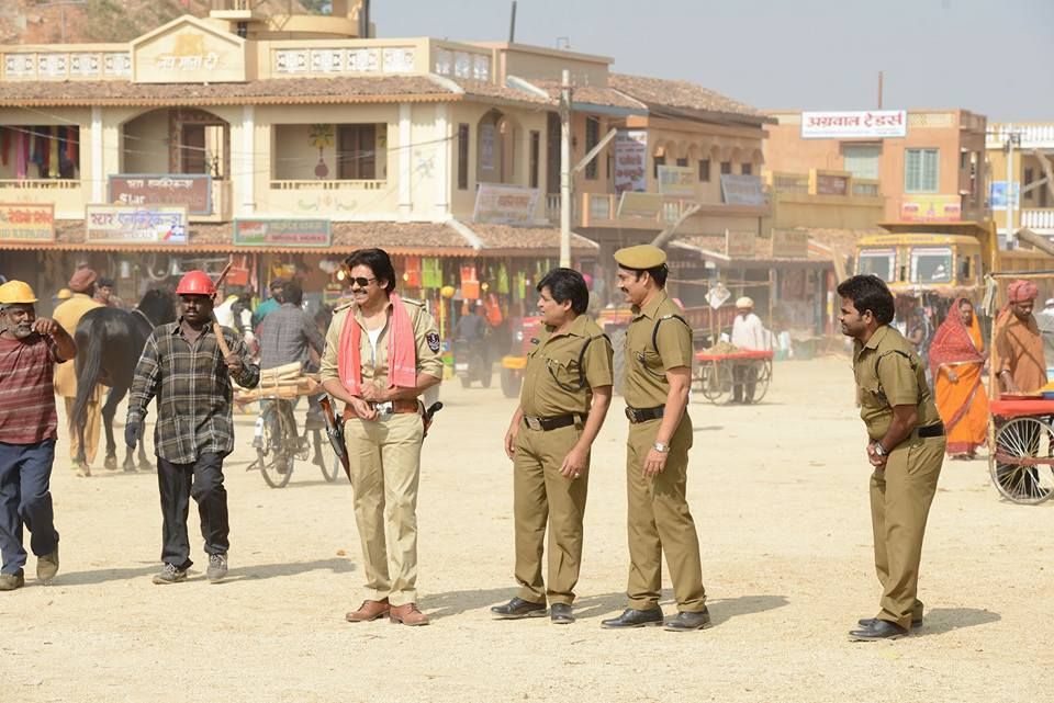 Sardaar Gabbar Singh is shot in Rattanpur set Photos