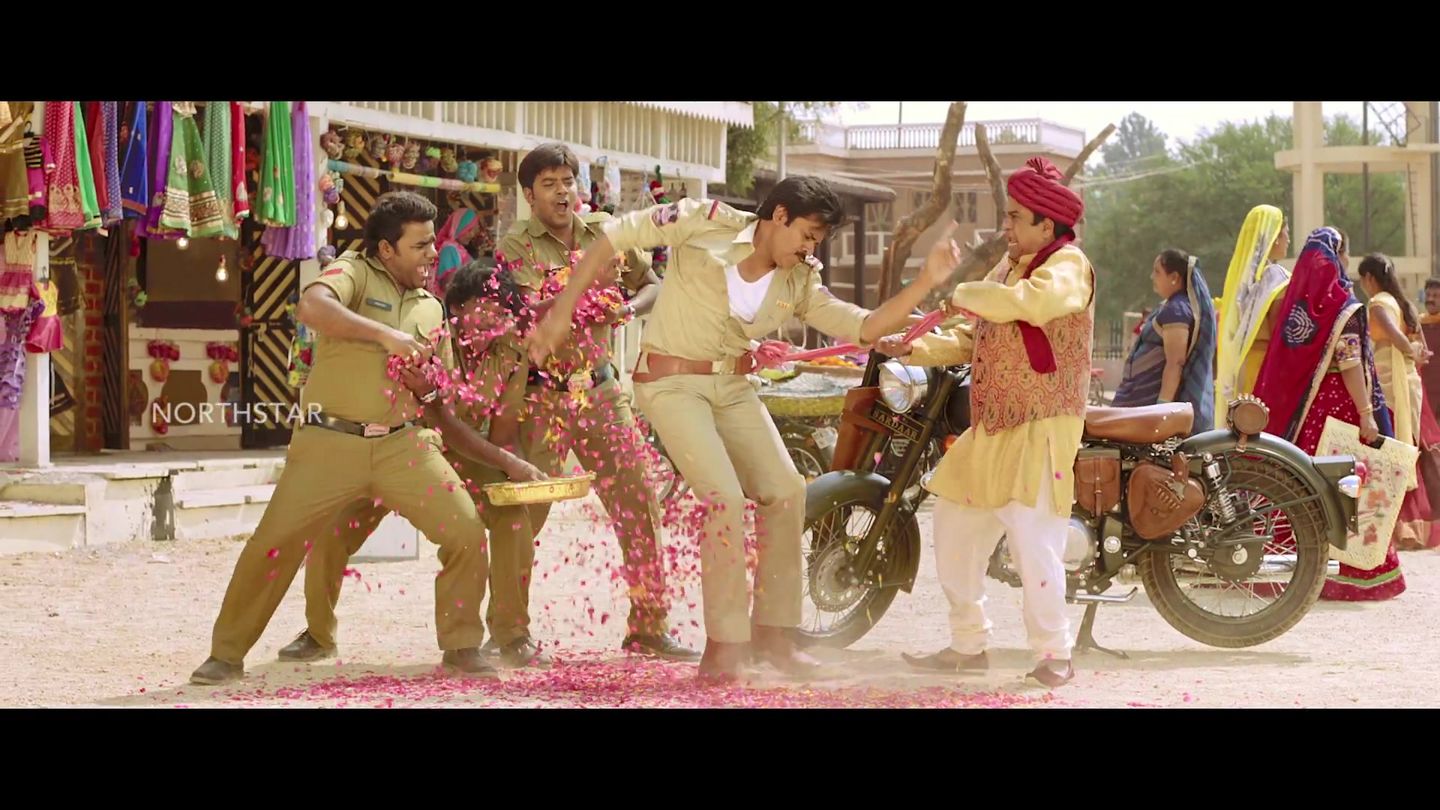 Pawan Kalyan’s Sardaar Gabbar Singh Movie Latest Stills