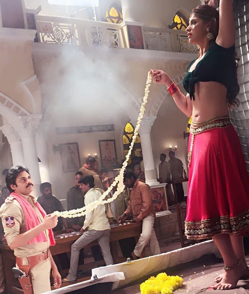 Sardaar Gabbar Singh Movie Working Latest Stills