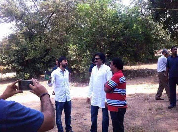 Sardar Gabbar Singh Shooting Unseen Pics