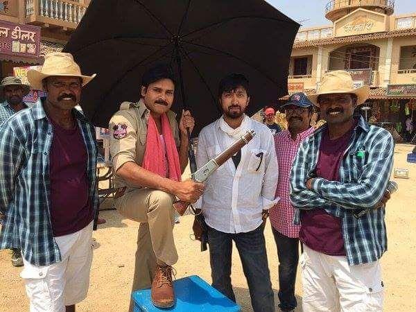 Sardar Gabbar Singh Shooting Unseen Pics