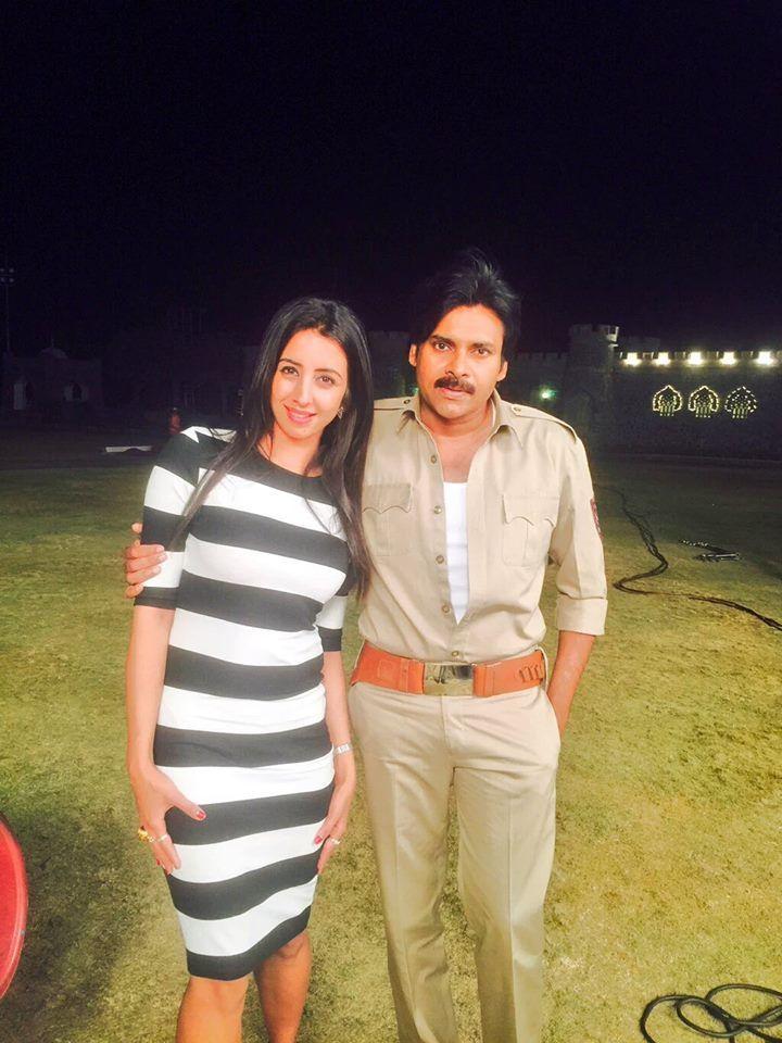 Sardar Gabbar Singh Shooting Unseen Pics