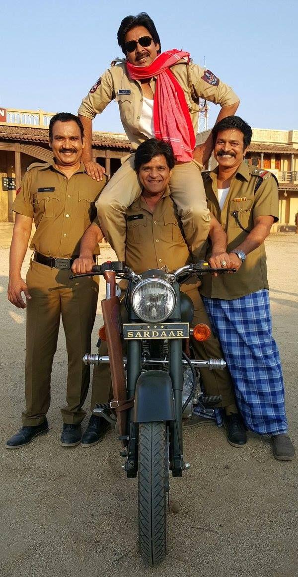 Sardar Gabbar Singh Shooting Unseen Pics