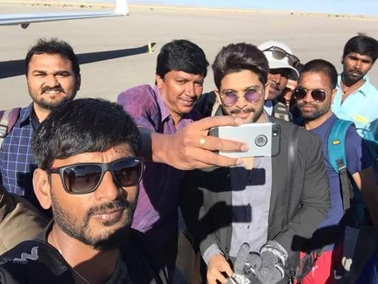 Sarrainodu Latest Exclusive Working Stills