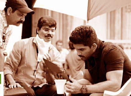 Sarrainodu Movie Working Stills