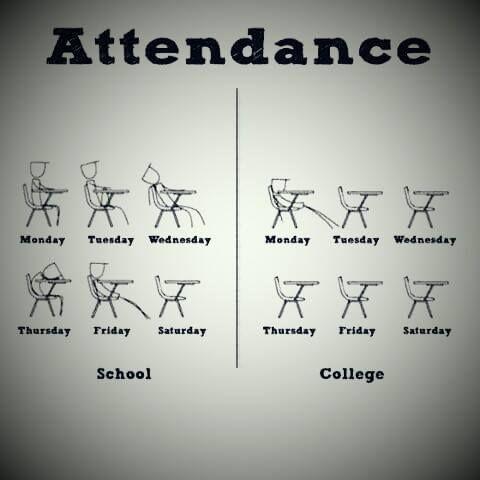 School And College Life Are Exactly Opposite And These Posters Prove It