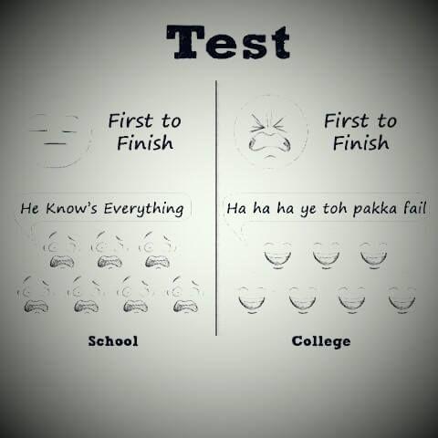 School And College Life Are Exactly Opposite And These Posters Prove It